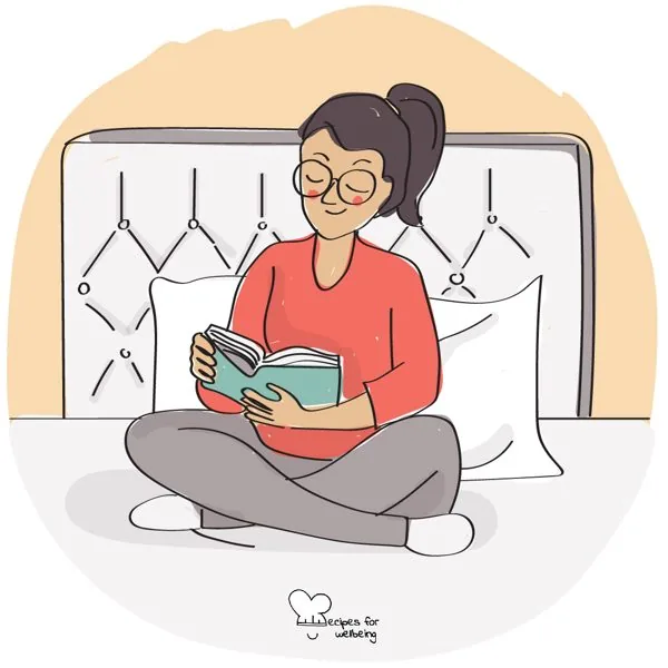 Narrative reframing for sleep