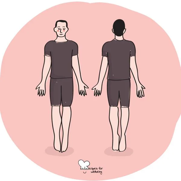 Standing somatic practice