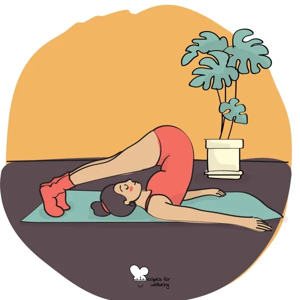 Yoga practice for people after menstruation