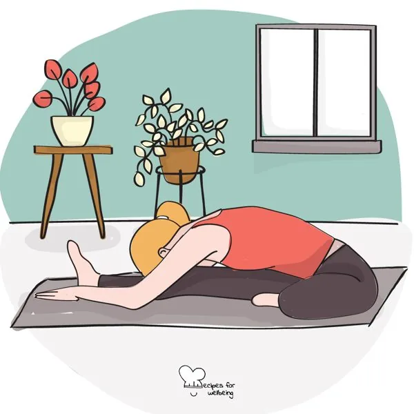 Yoga practice for people during menstruation